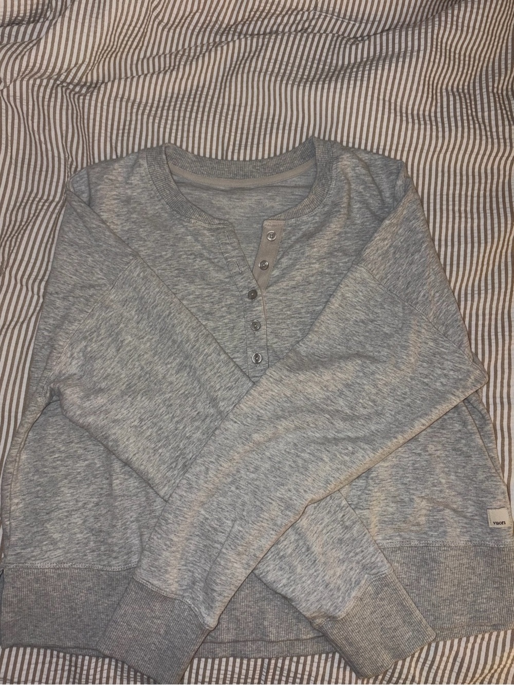 Vuori Laguna Henley Sweatshirt